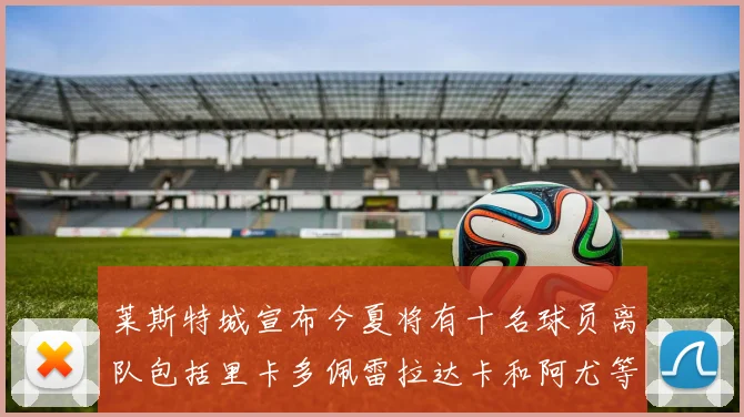 莱斯特城宣布今夏将有十名球员离队包括里卡多佩雷拉达卡和阿尤等人
